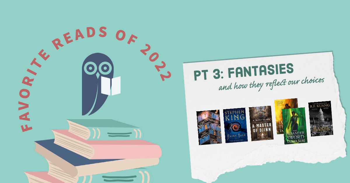 The Cozy Owlet’s favorite 2022 reads, Pt. 3: Fantasy