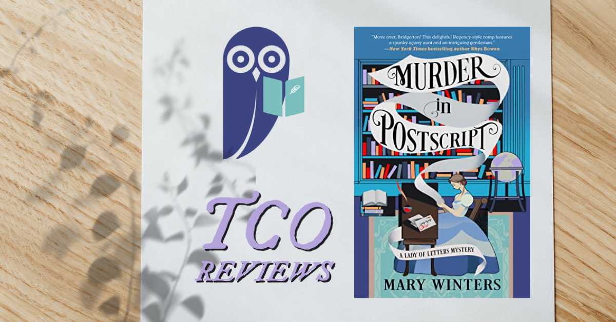 TCO Reviews: Murder in Postscript by Mary Winters