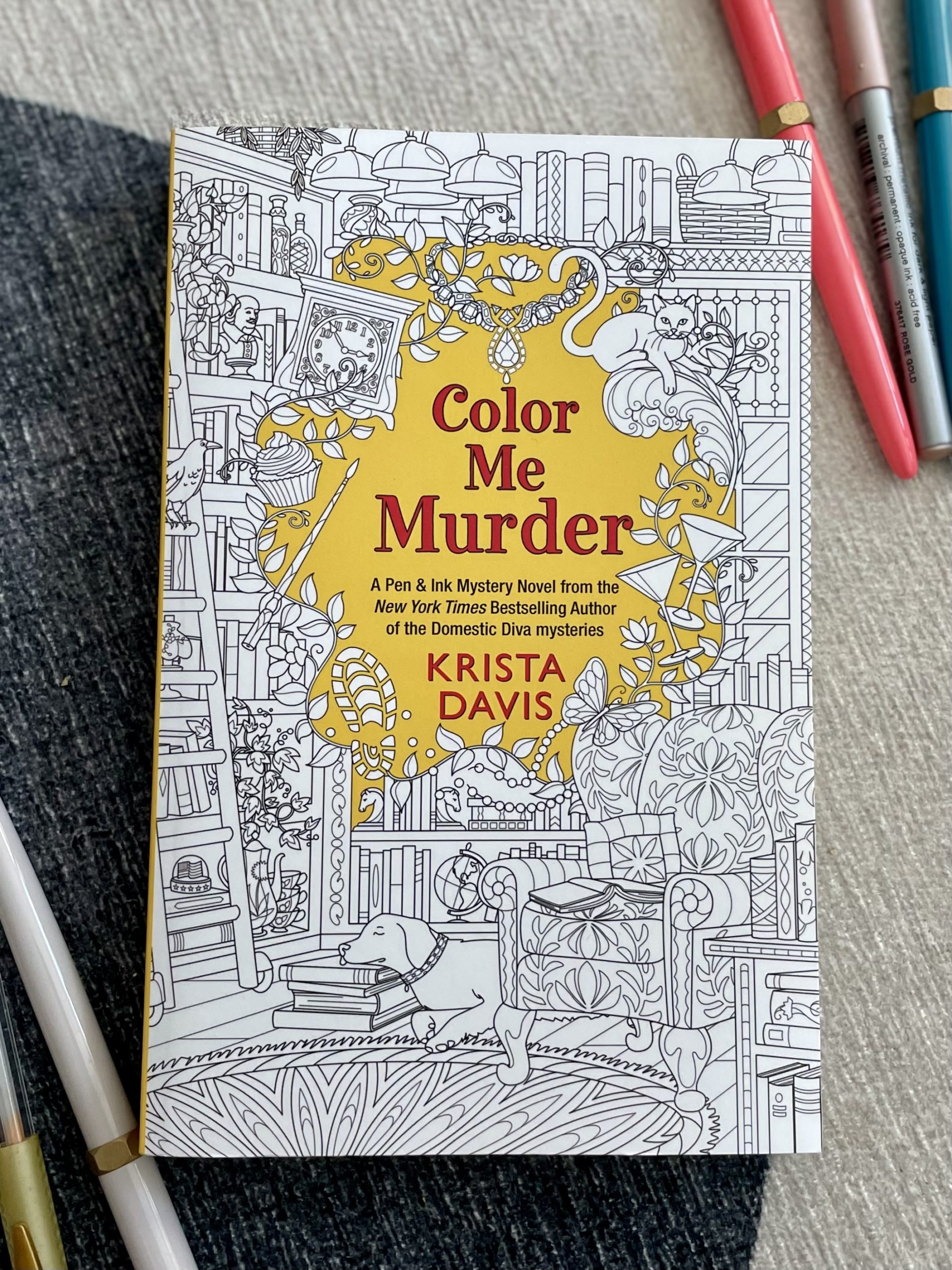 Cozy capitalism in Color Me Murder